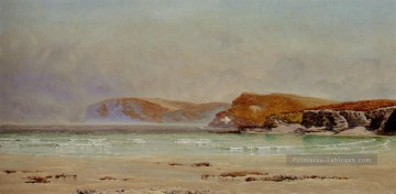 Harlyn Sands paysage marin Brett John Peinture à l'huile